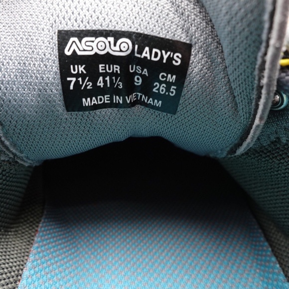 NEW ASOLO Space GV ML GTX Gore-Tex Waterproof Hiking Shoes Tortora - Picture 2 of 7